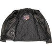 Milwaukee Leather USA MADE MLJKM5008 Men's Black Revolve Premium Leather Vented Motorcycle Jacket