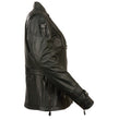 Milwaukee Leather MLL2560 Women's Black 3/4 Length Gator Embossed Leather Jacket