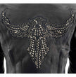 Milwaukee Leather MLL2570 Women's Black 'Phoenix Embroidered' Leather Motorcycle Jacket