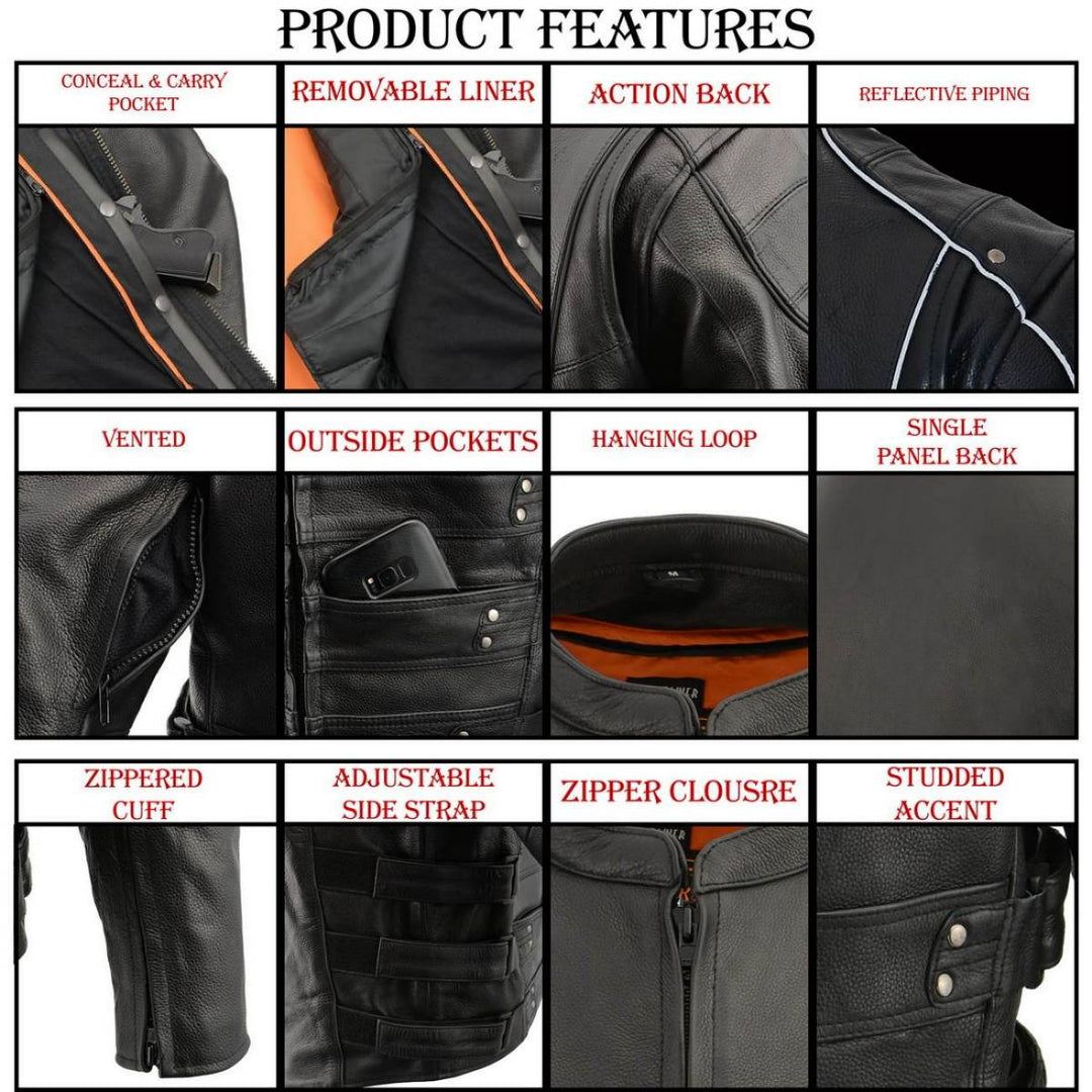 Milwaukee Leather MLM1505 Men&