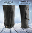 Milwaukee Leather Men’s Inferno Rider Heated Scooter Leather Jacket w/ Dual-Power,Vented System (MLM1513SET)