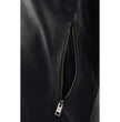 Milwaukee Leather MLM1560 Men's Black Long Body and Vented Motorcycle Leather Jacket