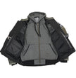 Milwaukee Leather MLM1562 Men's Distressed Grey Leather Jacket with Reflective Skulls
