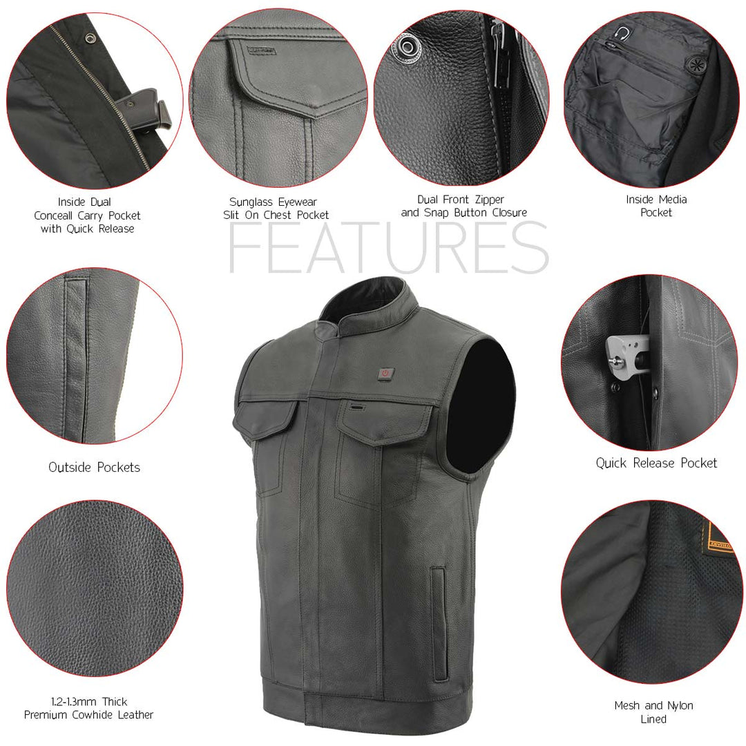 Milwaukee Leather MLM3524SET Men&