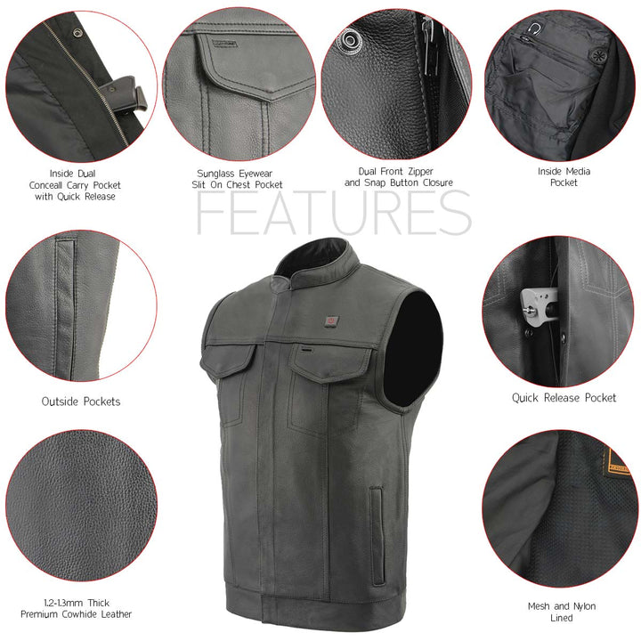 Milwaukee Leather MLM3524SET Men&
