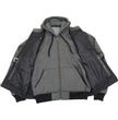 Milwaukee Leather Men's 2-in-1 Distressed Grey Leather Vest, MLM3562