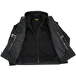 Milwaukee Leather Men's 2-in-1 Black Leather Vest, MLM3563