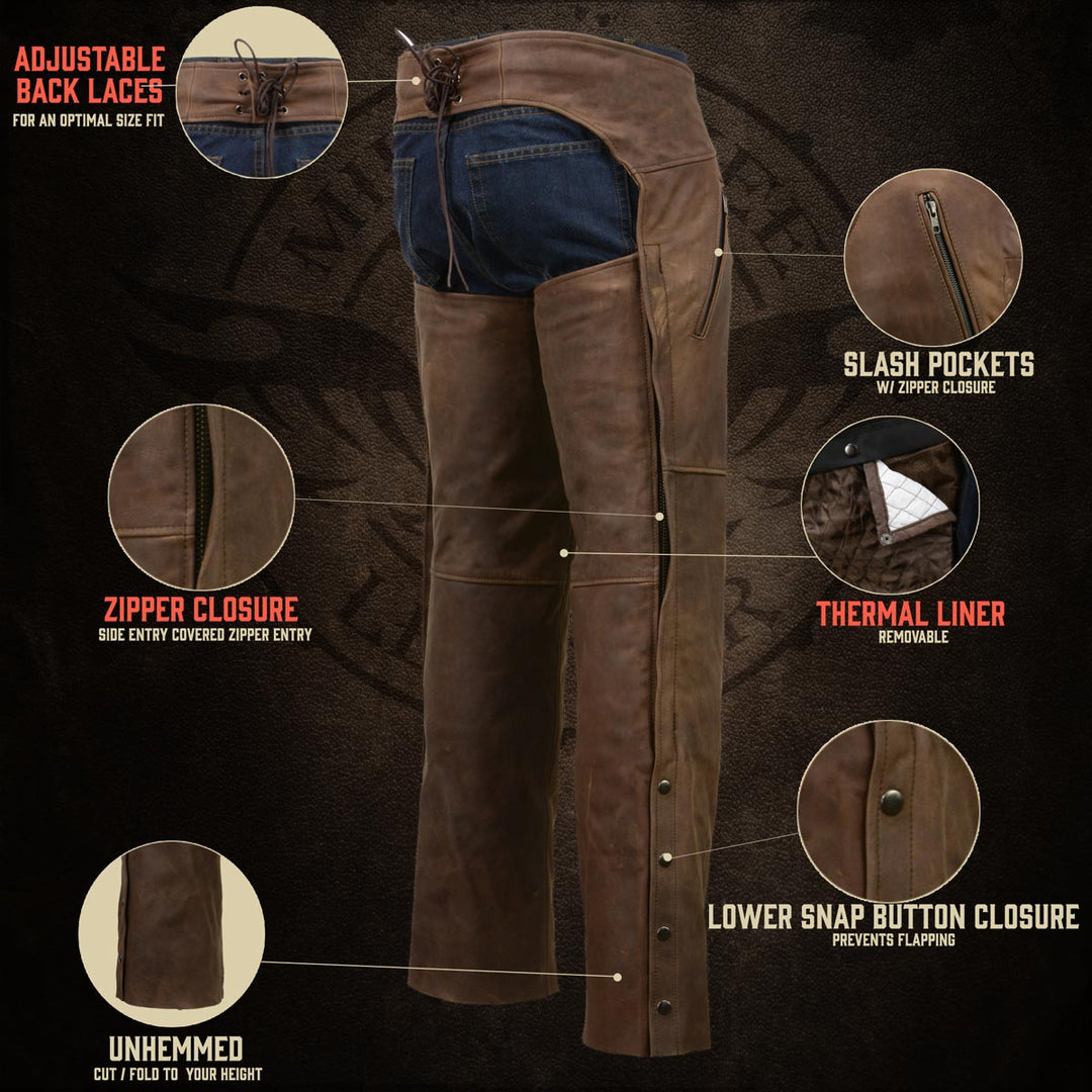 Milwaukee Leather Chaps for Men&