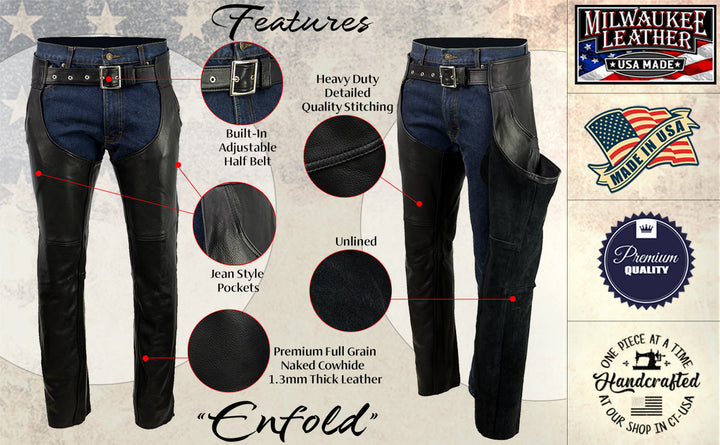 Milwaukee Leather USA MADE MLM5570 Men&