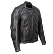 Milwaukee Motorcycle Clothing Co. Men's Black Leather Jacket, MMC10007