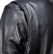 Milwaukee Motorcycle Clothing Co. Men's Black Leather Jacket, MMC10007