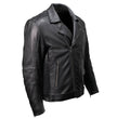 Milwaukee Motorcycle Clothing Co. Men's Black Leather Jacket, MMC1008