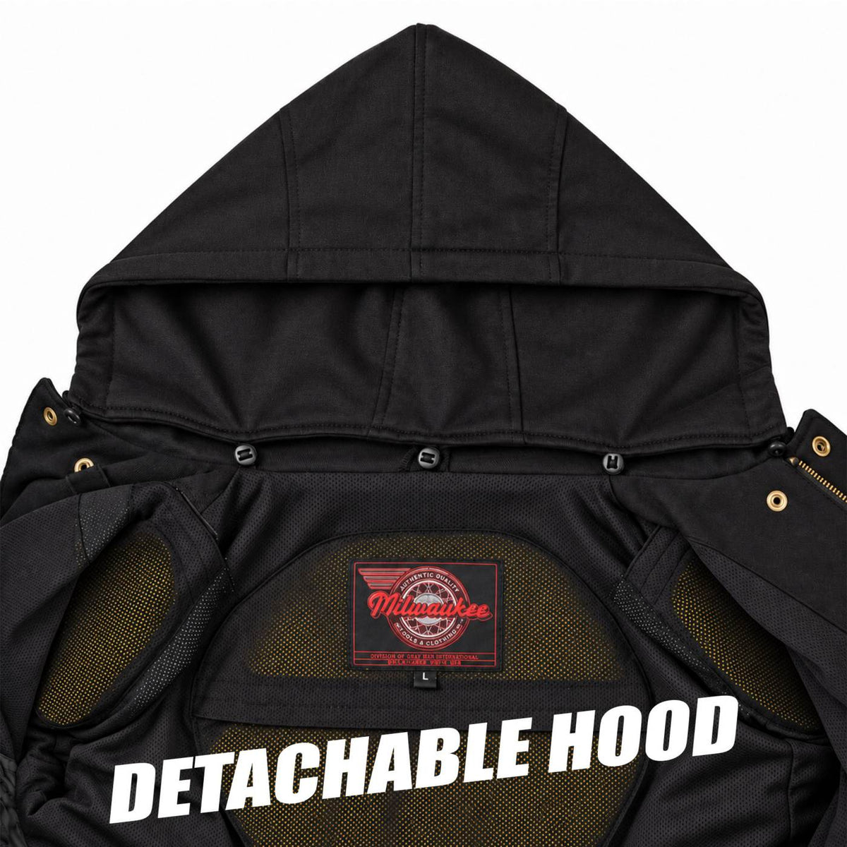Milwaukee Motorcycle Clothing Co. Men's Gridlock Armored Jacket