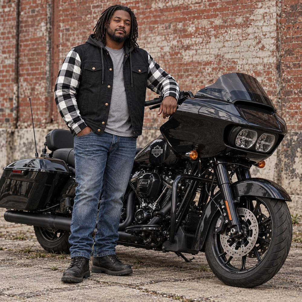 Milwaukee Motorcycle Clothing Co. Men's Gridlock Armored Jacket