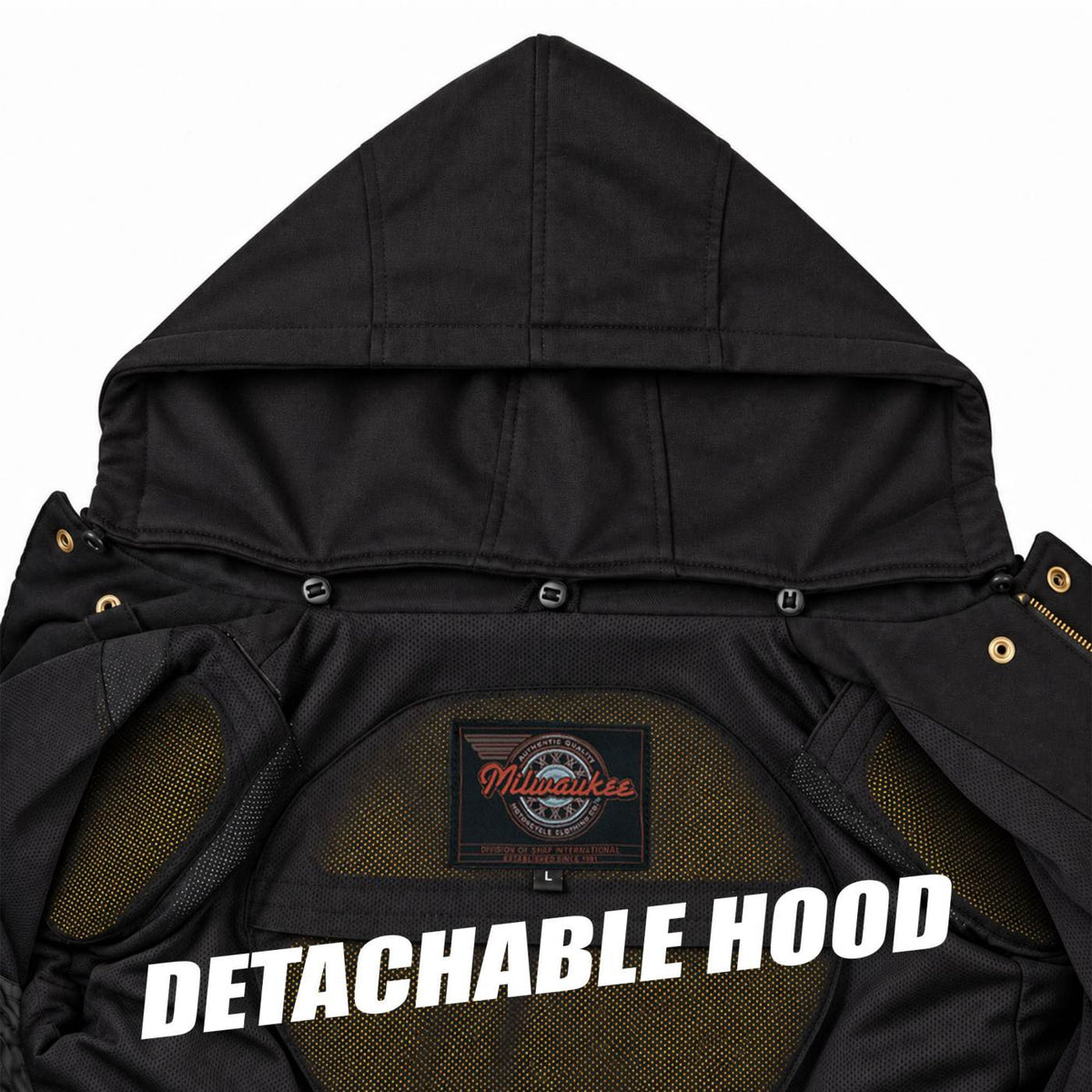 Milwaukee Motorcycle Clothing Co. Men's Gridlock Armored Jacket