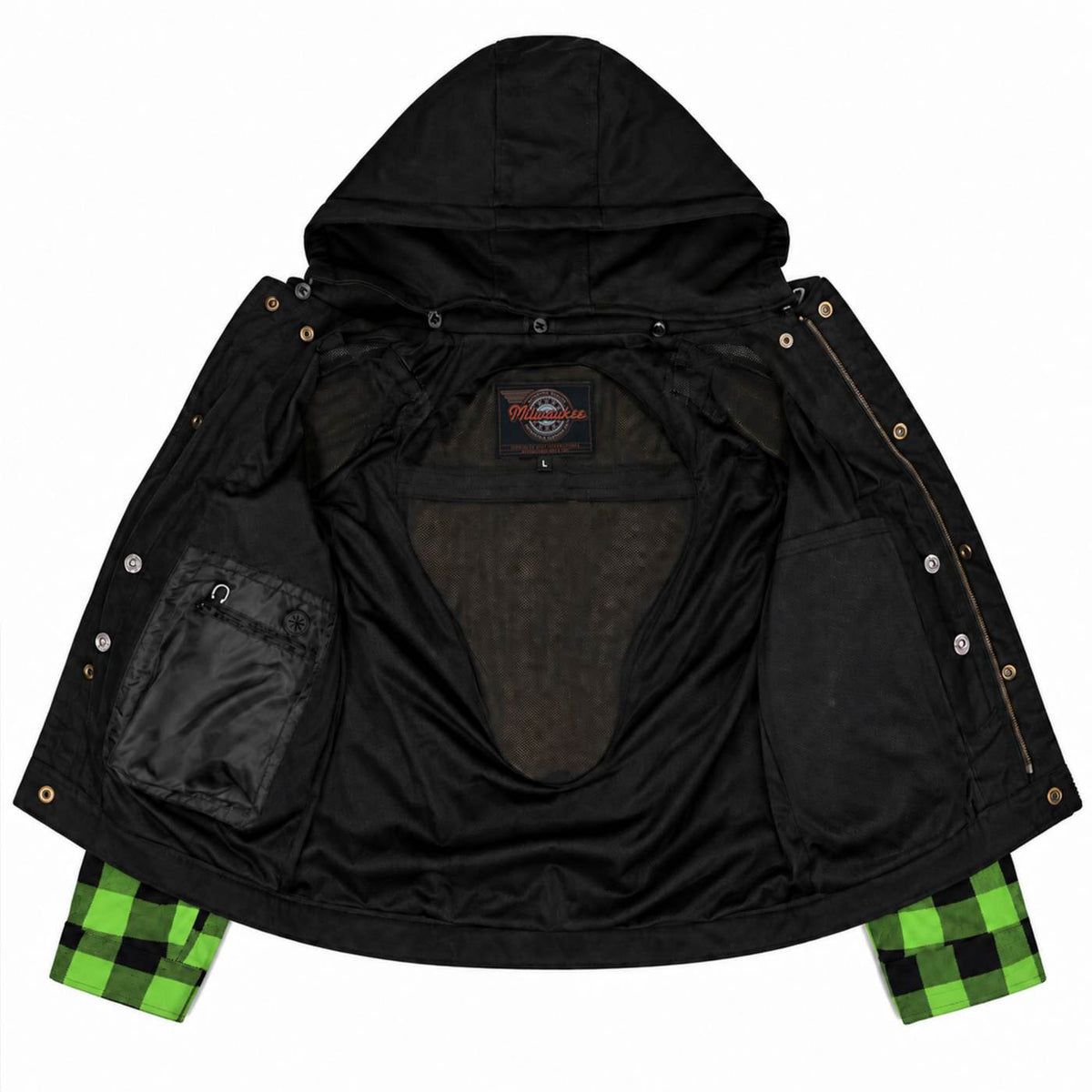 Milwaukee Motorcycle Clothing Co. Men's Gridlock Armored Jacket