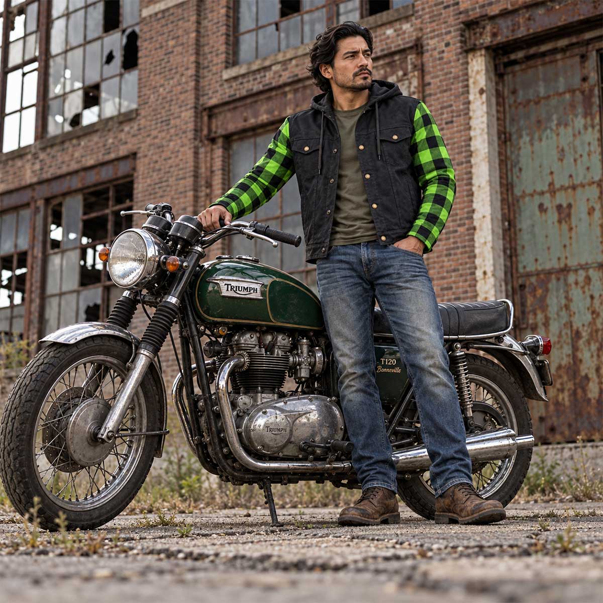 Milwaukee Motorcycle Clothing Co. Men's Gridlock Armored Jacket