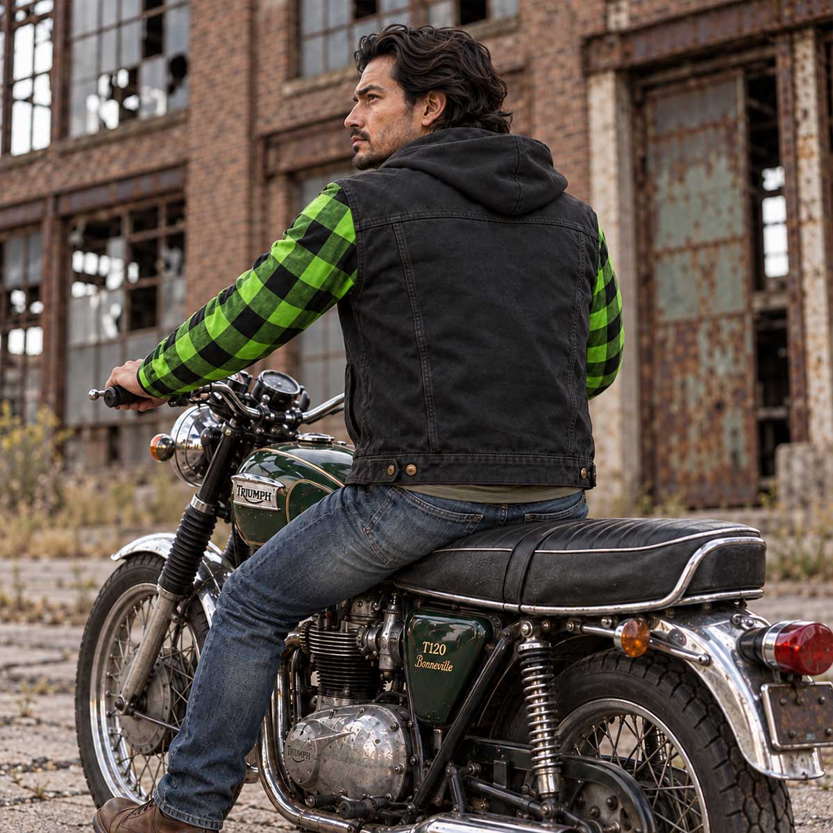 Milwaukee Motorcycle Clothing Co. Men's Gridlock Armored Jacket