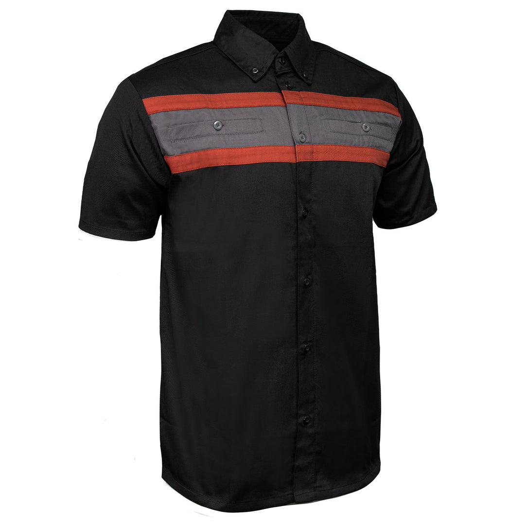 Milwaukee Motorcycle Clothing Co. Men's Mechanic Work Shop Shirt, MMC16008