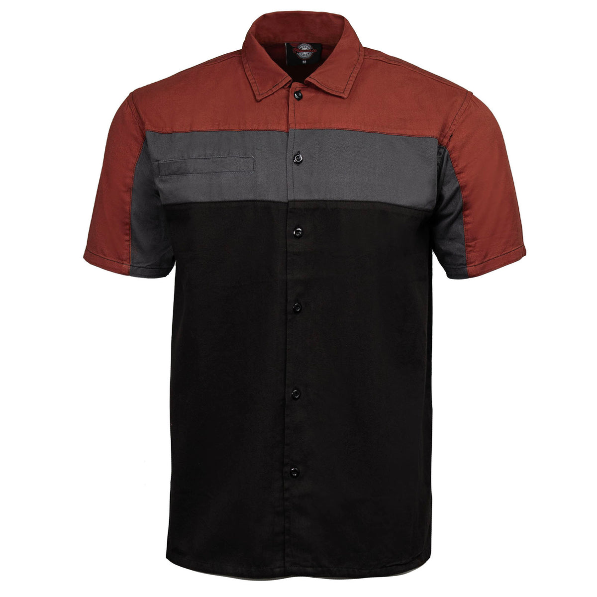 MMCC Men's Pit Stop PolyPoly-Blend Mechanic Shirt - MMC16009