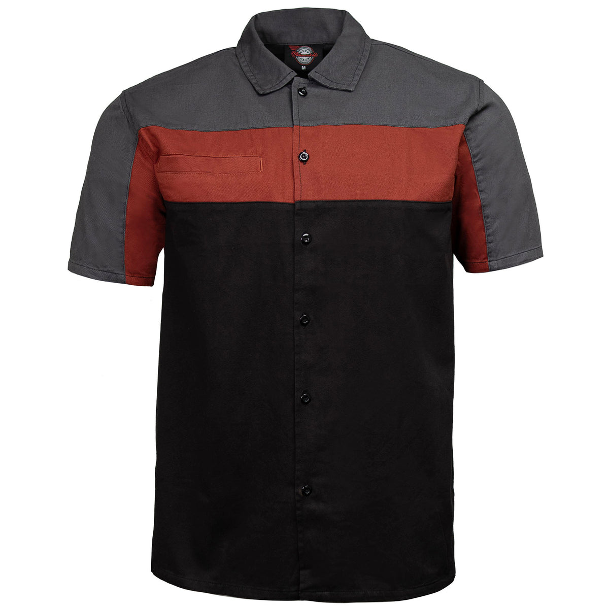 MMCC Men's Pit Stop PolyPoly-Blend Mechanic Shirt - MMC16010