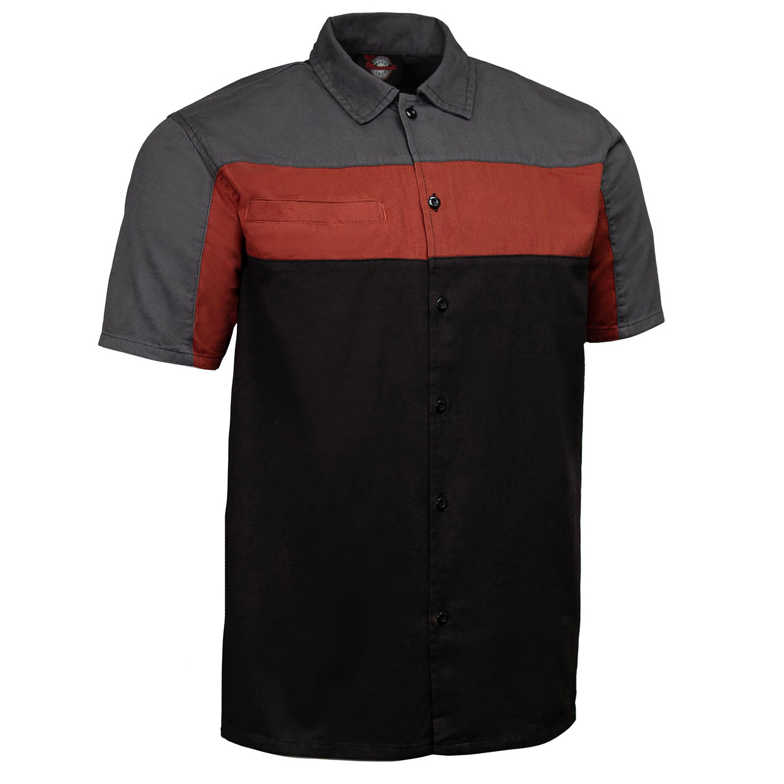Milwaukee Motorcycle Clothing Co. Men's Pit Stop Mechanic Shirt, MMC16010