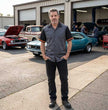MMCC Men's Pit Line Mechanic Button Up Shirt - Dual Chest Pockets - Microfiber Panel - Rider Ready - MMC16023