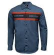 MMCC Men's Shift Crew Long Sleeve Vented Mechanic Shop Shirt - MMC16153