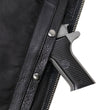 Milwaukee Motorcycle Clothing Co. Men's Rocker Black Leather Premium Club Style Riders Vest MMC30002