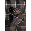 Milwaukee Leather MNG11637 Men's Black, Purple, Grey and Red Long Sleeve Cotton Flannel Shirt