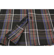 Milwaukee Leather MNG11637 Men's Black, Purple, Grey and Red Long Sleeve Cotton Flannel Shirt