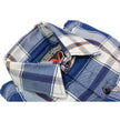Milwaukee Leather Men’s Plaid Flannel Long Sleeve Shirt with Chest Pockets
