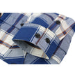 Milwaukee Leather Men’s Plaid Flannel Long Sleeve Shirt with Chest Pockets