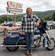 Milwaukee Motorcycle Clothing Co. Men's Reversible Plaid Flannel Shirt