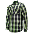 MMCC Men's 'Sidewinder' Reversible Flannel Shirt - 100% Cotton Snap Front Plaid w/ Chest and Hand Pockets - MNG11801