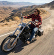 Milwaukee Motorcycle Clothing Co. Men's Reversible Plaid Flannel Shirt