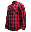 MMCC Men's 'Ricochet' Reversible Flannel Shirt - 100% Cotton Snap Front Plaid w/ Chest and Hand Pockets - MNG11803