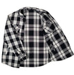 Milwaukee Motorcycle Clothing Co. Men's Reversible Plaid Flannel Shirt