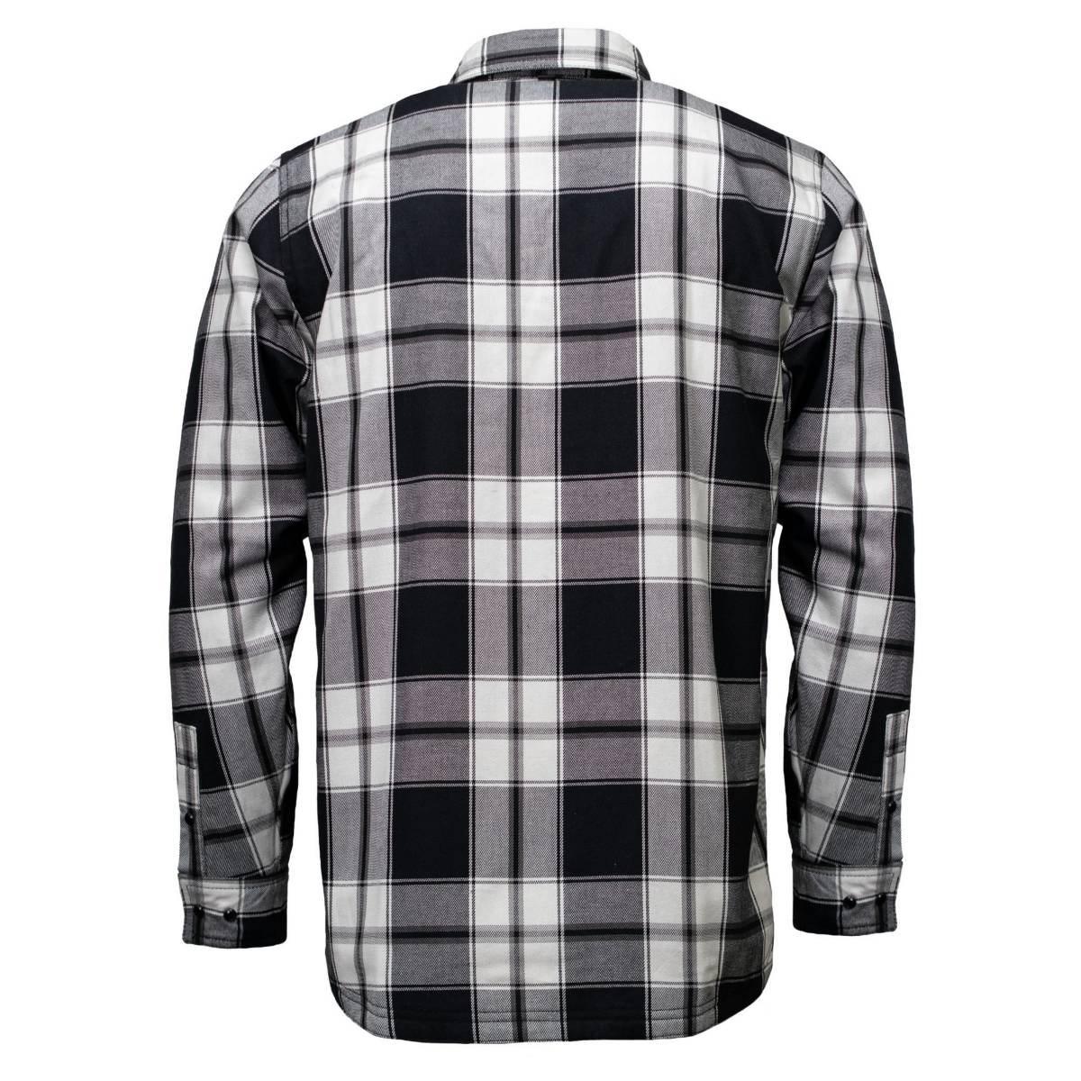 MMCC Men's 'Desperado' Reversible Flannel Shirt - 100% Cotton Snap Front Plaid w/ Chest and Hand Pockets - MNG11804