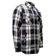 MMCC Men's 'Desperado' Reversible Flannel Shirt - 100% Cotton Snap Front Plaid w/ Chest and Hand Pockets - MNG11804