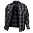 Milwaukee Motorcycle Clothing Co. Men's Reversible Plaid Flannel Shirt