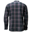 MMCC Men's 'Deadwood' Reversible Flannel Shirt - 100% Cotton Snap Front Plaid w/ Chest and Hand Pockets - MNG11805