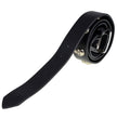 Milwaukee Leather Men's Black Skull Heads Leather Belt, MP7102