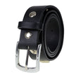 Milwaukee Leather Men's Black Skull Heads Leather Belt, MP7102
