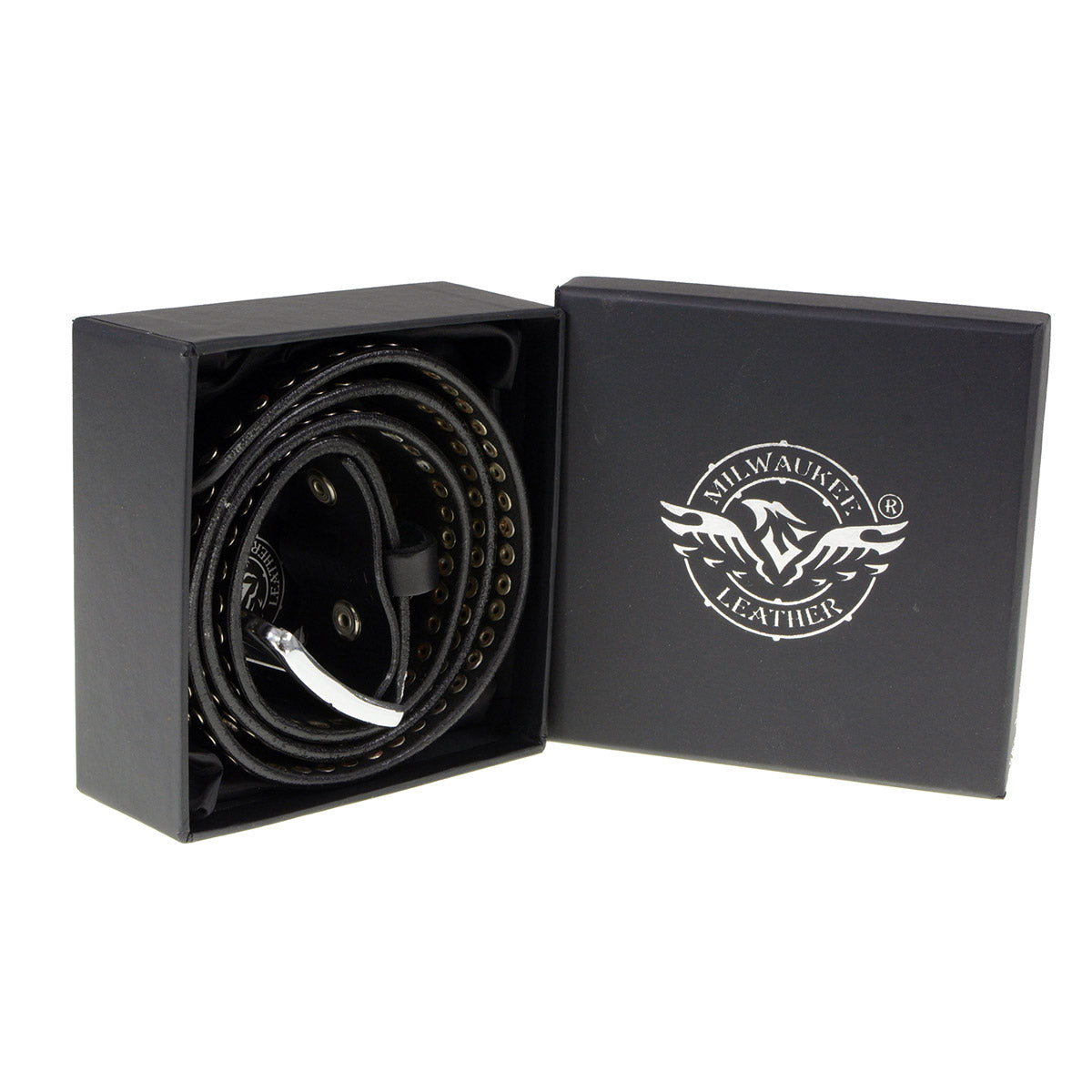 Milwaukee Leather Men's Black Belt MP7103