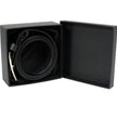 Milwaukee Leather Men's Black Embossed Leather Belt, MP7105