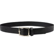 Milwaukee Leather Men's Black Embossed Leather Belt, MP7105