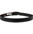 Milwaukee Leather Men's Black Embossed Leather Belt, MP7105
