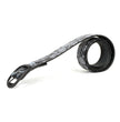 Milwaukee Leather Men's Black Grey Skull Leather Belt, MP7106