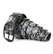 Milwaukee Leather Men's Black Grey Skull Leather Belt, MP7106